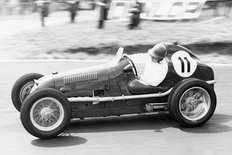 Austin Seven racing car at Donington 1937