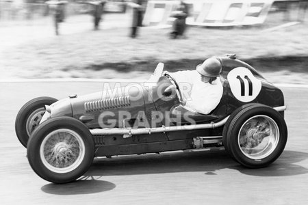 Austin Seven racing car at Donington 1937