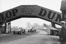 Austin Seven racing car at Donington 1939