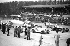 Racing at Donington 1937