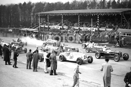Racing at Donington 1937