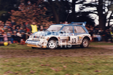 RAC Lombard Rally 1986