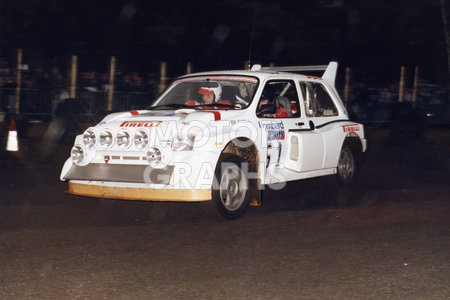 RAC Lombard Rally 1986