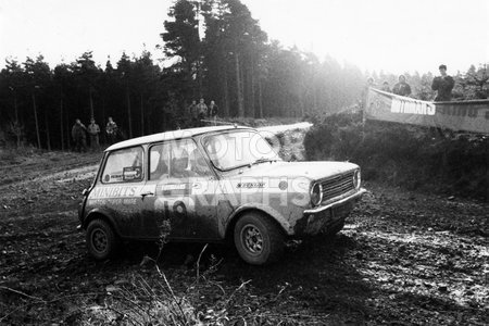 Mini rallying circa 1980