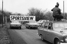 Sportsview filming circa 1966
