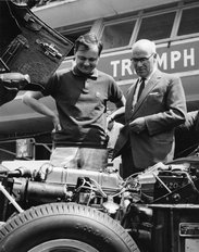 Triumph Spitfire at Le Mans 1960s
