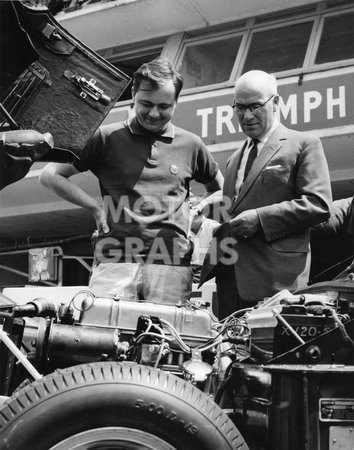 Triumph Spitfire at Le Mans 1960s