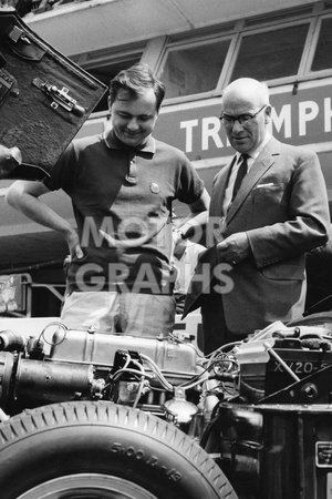 Triumph Spitfire at Le Mans 1960s