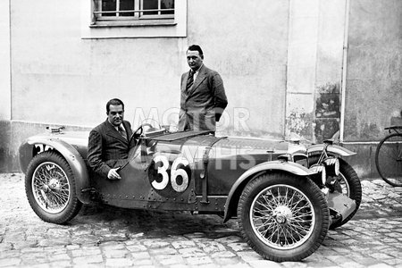 Riley racing car 1934 at Brooklands
