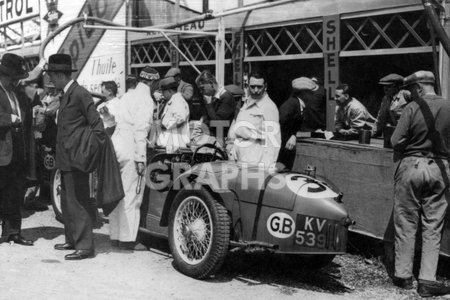 Riley MPH 1935 in the pits