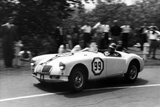MG MGA racing car 1957