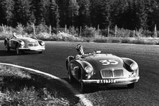 MG MGA racing car 1957 in Australia