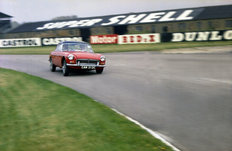 MGB with hardtop 1966