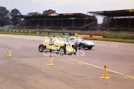 Classic MG R Midget with Austin Healey Sprite 1967