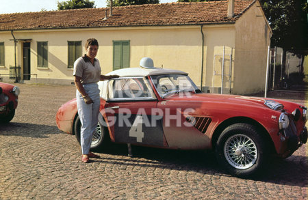 Austin Healey 3000 rally car 1962