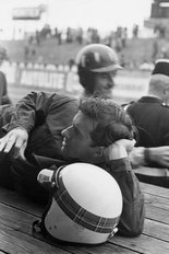 Jackie Stewart and Graham Hill 1965