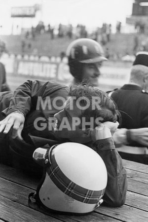 Jackie Stewart and Graham Hill 1965