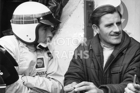 Jackie Stewart and Graham Hill 1965