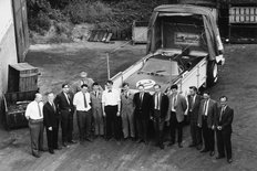 Rover BRM gas turbine car Engineering team