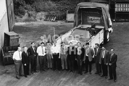 Rover BRM gas turbine car Engineering team