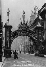Cycle Trade Arch, Birmingham 1909