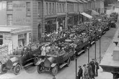 Charabanc trip 1920s Devon