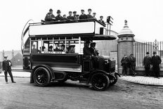 Wolseley double decker bus 1900s