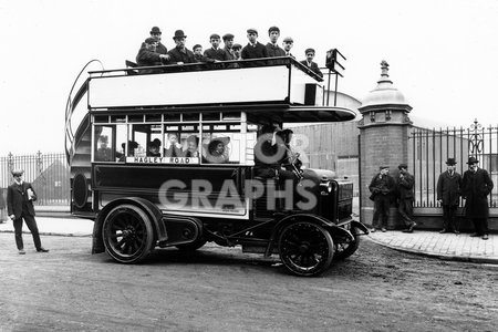 Wolseley double decker bus 1900s