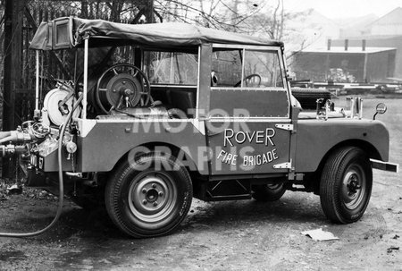 Land Rover Series I Fire tender 1950s