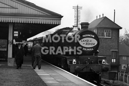 Land Rover Steam Locomotive 1950s