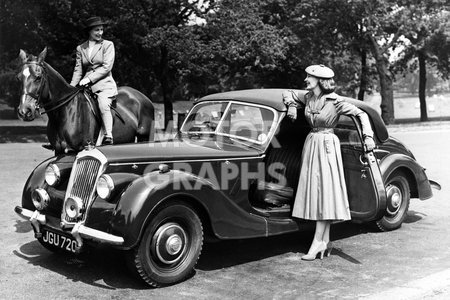 Riley 2.5 litre saloon 1948