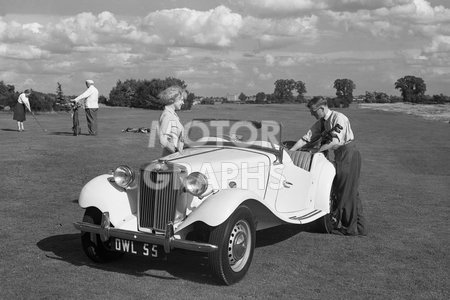 MG TD Midget 1950