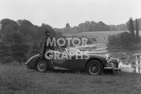 Austin Healey 3000 Mk 3 1964 at Blenheim Palace in Woodstock, Oxfordshire