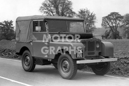 Land Rover number one in 1950