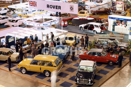 London Earls Court Motor Show 1972