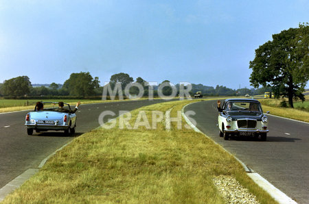 MGB Roadster and MG Magnette Mk 4 1964