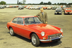 MGB GT 1966 with Syd Enever (chief engineer)