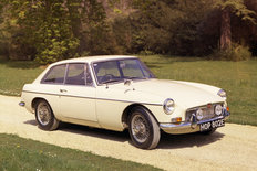 MGB GT 1967 with wire wheels