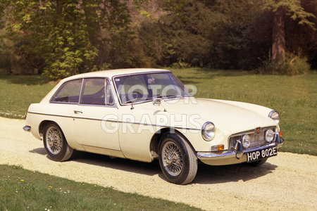 MGB GT 1967 with wire wheels
