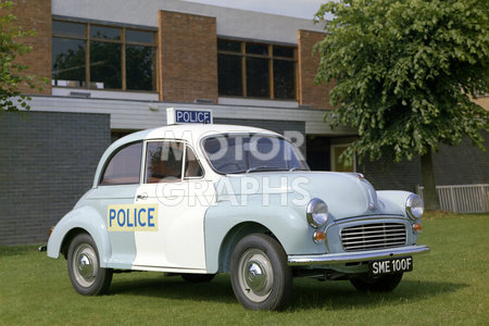 Morris Minor 1000 1968 police 'panda' car