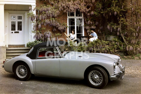 MG MGA with hardtop 1960