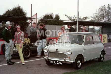 Mini Cooper launch 1961