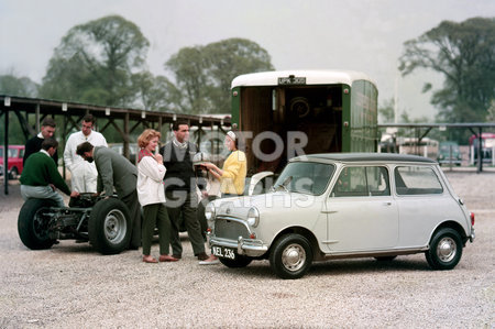 Mini Cooper launch 1961