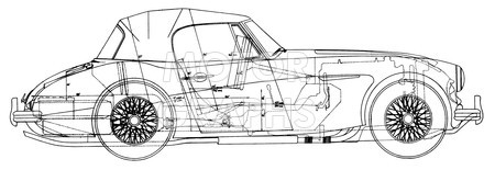 Austin Healey 3000 Mk II 1962