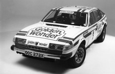 Rover SD1 3500 rally car 1983