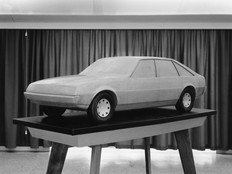Rover SD1 clay model 1970