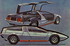 Rover styling drawing 1971