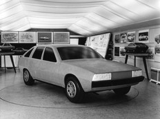 Rover SD1 clay mock up 1971