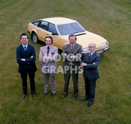 Rover 3500 (SD1) Design Team 1977