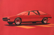 Rover styling drawing 1970